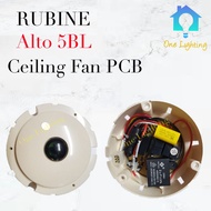 RUBINE Ceiling Fan Remote, PCB Board / Receiver For ALTO SERIES (LIGHT/NO LIGHT)