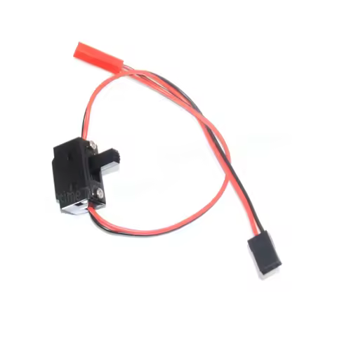 RC Receiver Battery Switch ON OFF /w JR JST Plug For 1/10 1/16 Himoto 1:18 RC Car Boat Aircraft HSP 