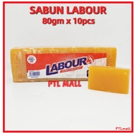 Sabun Labour 80gm x10pcs Labour soap bar Buruh Sabun Serbaguna