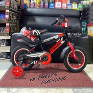 CORESS 12" Children Bike Black Red [CRS-129] Black Purple [READY STOCK]