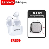 Original Lenovo LP40 Pro Bluetooth headset Bluetooth earphones good sound quality built-in microphon