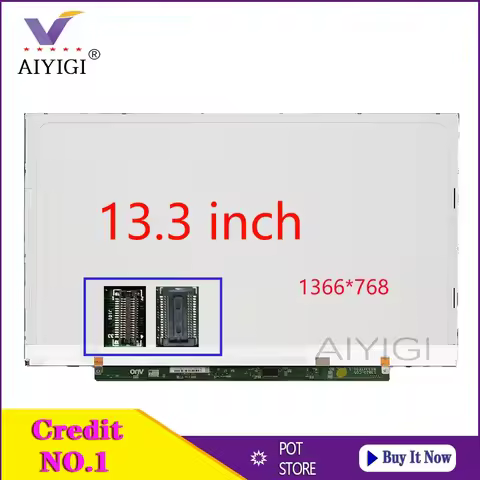 13.3 Inch Laptop LED LCD Screen For Acer S3-391/951-2464G MS23346 B133XTF01.1 B133XW03 V3 B133XTF01 