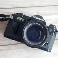Jual Murah! Kamera Analog Canon Ae1 Ae-1 Program Kit Lensa 50Mm 1.4