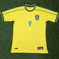 Crown Genuine Product!Ronaldo Ronaldo Ronaldo Autograph Brazil Team Football Jersey/Football Jersey 