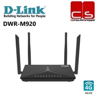 D-Link N300 4G LTE Sim Card Router - DWR-M920
