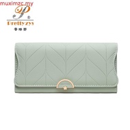 dompet lelaki dompet perempuan charles and keith wallet 2024 New Style Niche Design Ladies Long Wall
