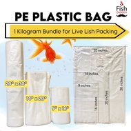 PE Plastic Bag 1kg 9"x16" | 14"x20" | 20"x30"