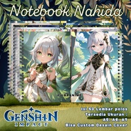 Nahida Genshin Impact Note Book/Nahida Notebook/Note Book/Can Custom