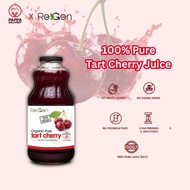 REGEN 100% Organic Tart Cherry Juice 946ml – High antioxidant, Support General Health