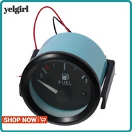 AGLYELGIRL 12V 52mm, Diameter 2-1/16inch (52mm) Black Universal  Level Gauge Meter, Easy to read Sta