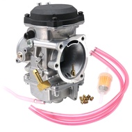 Alconstar รถจักรยานยนต์คาร์บูเรเตอร์ CV40 40 มม.ชุดสําหรับ Keihin Harley-davidson Dana Electra Glide