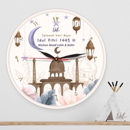 KAYU Eid Wall Clock/Ramadan Wall Clock/EID Wall Clock/MODERN Wall Clock/Wooden Sitting Clock/EID MUBARAK Table Clock/HAMPERS/DOYAN Decor