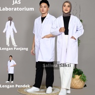 Long and Short Sleeve Lab Coat Labor Coat for Practice Jaz Lab White Material American Drill Saliwa 