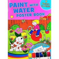 (BBW) PAINT WITH WATER POSTER BOOKS