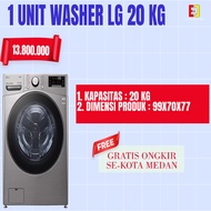 MESIN LG 20 KG WASHING MACHINE