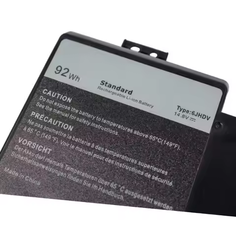 14.8V 6210mAh 6JHDV for Dell Alienware 17 R3 P43F002 R2 P43F001 ALW17ED 1728 2728 3728 3828 4718 6JH