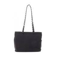[มือสอง] กระเป๋าสะพายไหล่ Salvatore Ferragamo Vara 21 8803 สีดำ ไนลอน รุ่น Vara Chain Shoulder Bag ส