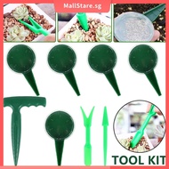 Widger Transplanter Tools Set Mini Seed Sower Dibber Dig Hole Home Use Gardening Accessories SHOPSKC0027