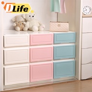 Dlife Multipurpose Wardrobe Clothes Stackable Plastic Storage Box Drawer Storage Box Underwear Box 2