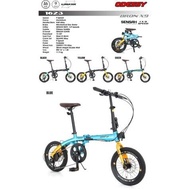 20" Folding Bike Odessy Seventy 3.0 2x8sp 16speed / Odessy Bron X9 16" 1x9sp Aluminum Frame Folding Bike