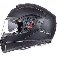 MT HELMET ATOM SV SOLID MATT BLACK FLIP UP FULL FACE HELMET ATOM SV  ORIGINAL FROM SPAIN <SOLID MATT