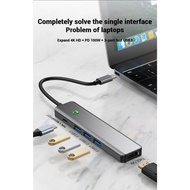 HDMI expansion dock converter USB extender notebook typec home office universal port