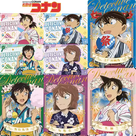 Original KAYOU Detective Conan Cards GR/◇GR Series001-005/001-004 Anime Characters Commemorative Col