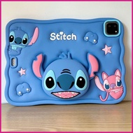 For Samsung A9 A9plus Tablet Protective Cover Silicone Cartoon Case Stand for Tablet Anti-Slip Grip 