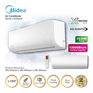 MIDEA INVERTER 1.5HP AIR CONDITIONER MSXS-13CRDN8/MSXS13CRN8 冷气机