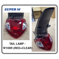 HONDA WAVE 100 R W100R W 100R W100 R WAVE100R TAIL LAMP WITH MUDGUARD SET LAMPU BELAKANG DGN MUDGUAR