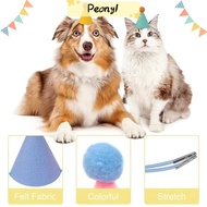 PROUDPEONY Cone Hats, 6pcs Set Lightweight Mini Party Hats,  Colorful Party Hats Birthday