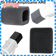 SHOOGEL 1pcs Mic Windscreen Cover, Replacement Flocked Sponge Foam Microphone Muff, Windproof Noise 
