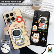 Latest ZTE Blade A56 & ZTE Blade A36 Case 2025 Astronaut Motif | SoftCase HP ZTE Blade A56 | ZTE Bla