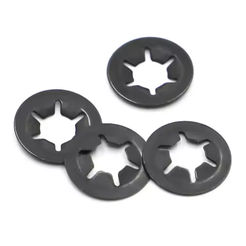 M2 M2.5 M3 M4 M5 M6 M8 M10 M12 Star Lock Plum Bearing Retaining Rings Flower Washer Clip