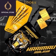 GDORA Gold Bar Harimau Malaya 1.00gram 999.9
