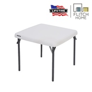 Lifetime Childrens 24 x 24 Inch Square Folding Table - Almond
