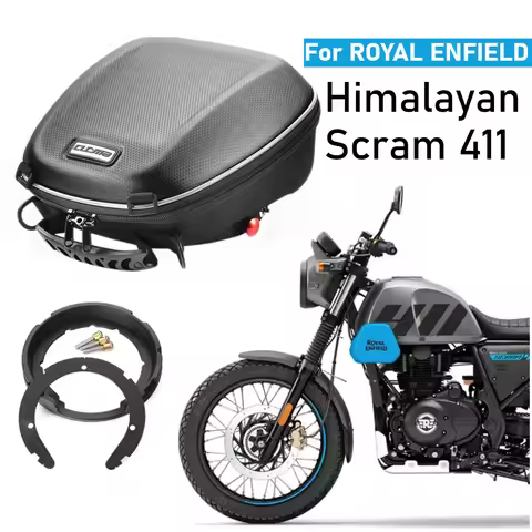 Tank Bag For ROYAL ENFIELD Himalayan Scram 411 Motorcycle Navigation Luggage Top Case Backpack Water