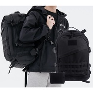 G&G Large Capacity Military Tactical Backpack 45L Black - Cordura Fabric Water Resistant, 3-Day Assa