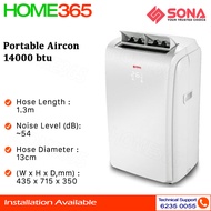 Sona Portable Aircon 14000BTU