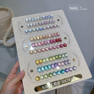 เซตสีเจล Kaise สีลูกแก้วพาสเทล 30 สี พร้อมชาร์ทโชว์สี