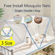 Foldable Mosquito Net Kulambo Free Install Mosquitero Net Bed Tent Kulambo Net Family Size Folding M