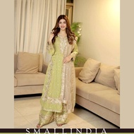{**ส่งฟรี**} SMALL INDIA 🌸☀️ Premium Party Wear Pakistani Suit Set ชุดเซ็ทเสื้อกางเกง  🌸☀️ Women Sui