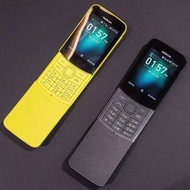 [Nokia] 8110 Full Netcom 4G Classic Banana Machine Sliding Down Button Old Students Backup Mobile Ph