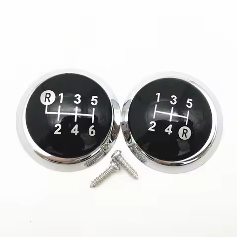 Car Styling MT 5/6 Speed Gear Shift Knob Cap Cover For TOYOTA Corolla 1.8MT 2007-2013 RAV4 AVENSIS Y