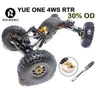 RhinoRC YUE 4WS RTR 40A ESC RM-S12 Brushless 30% OD S100 Edition RC Rig with T70 Servo