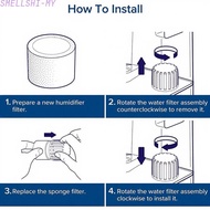 【SEMLL】Replacement For Humidifier Filter Compatible with Levoit Dual150 Dual200S LV600S