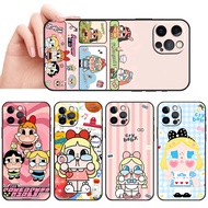 Soft black phone case for iPhone XS 11 16 Plus Pro Max Cute girl CRYBaBy casing Anti fall protective
