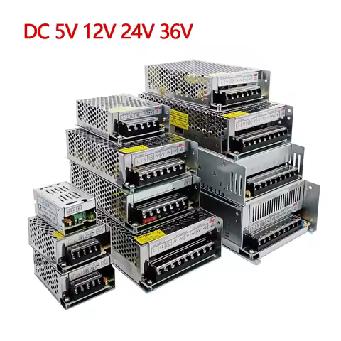 5V 12V 24V 36V Power Supply SMPS 5 12 24 36 V AC DC 220V TO 5V 12V 24V 36V 1A 2A 3A 5A 10A 20A 30A S