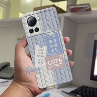 Infinix Note 12 VIP Softcase - Flexible rubber material - Cool Motif - Flexible silicone - Infinix N