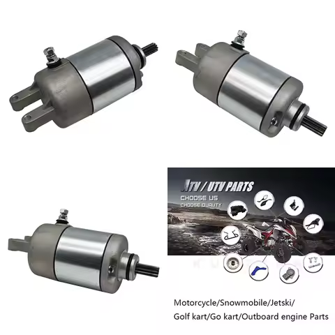 i Engine Starter Motor for Majesty 400 YP400 Morphous CP250 OEM 1B7-81890-00-00 4HC-81890-00-00 Moto